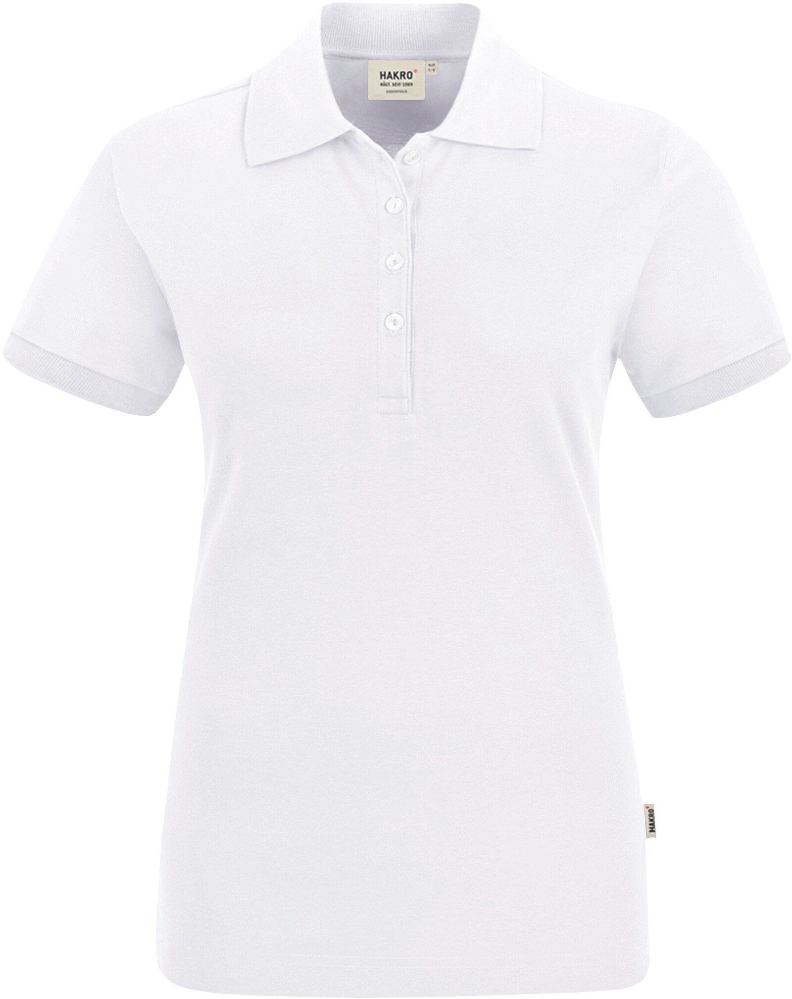 Damen Poloshirt Stretch 222, weiß, Gr. 3XL 