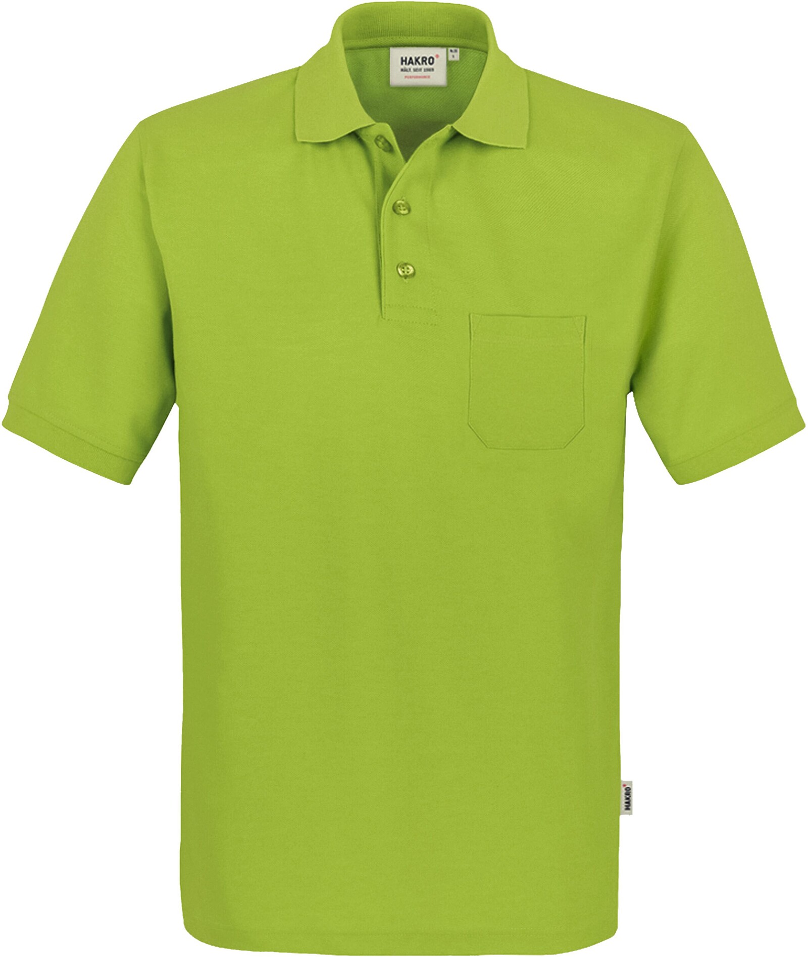Pocket-Poloshirt Mikralinar® 812, kiwi, Gr. 4XL 
