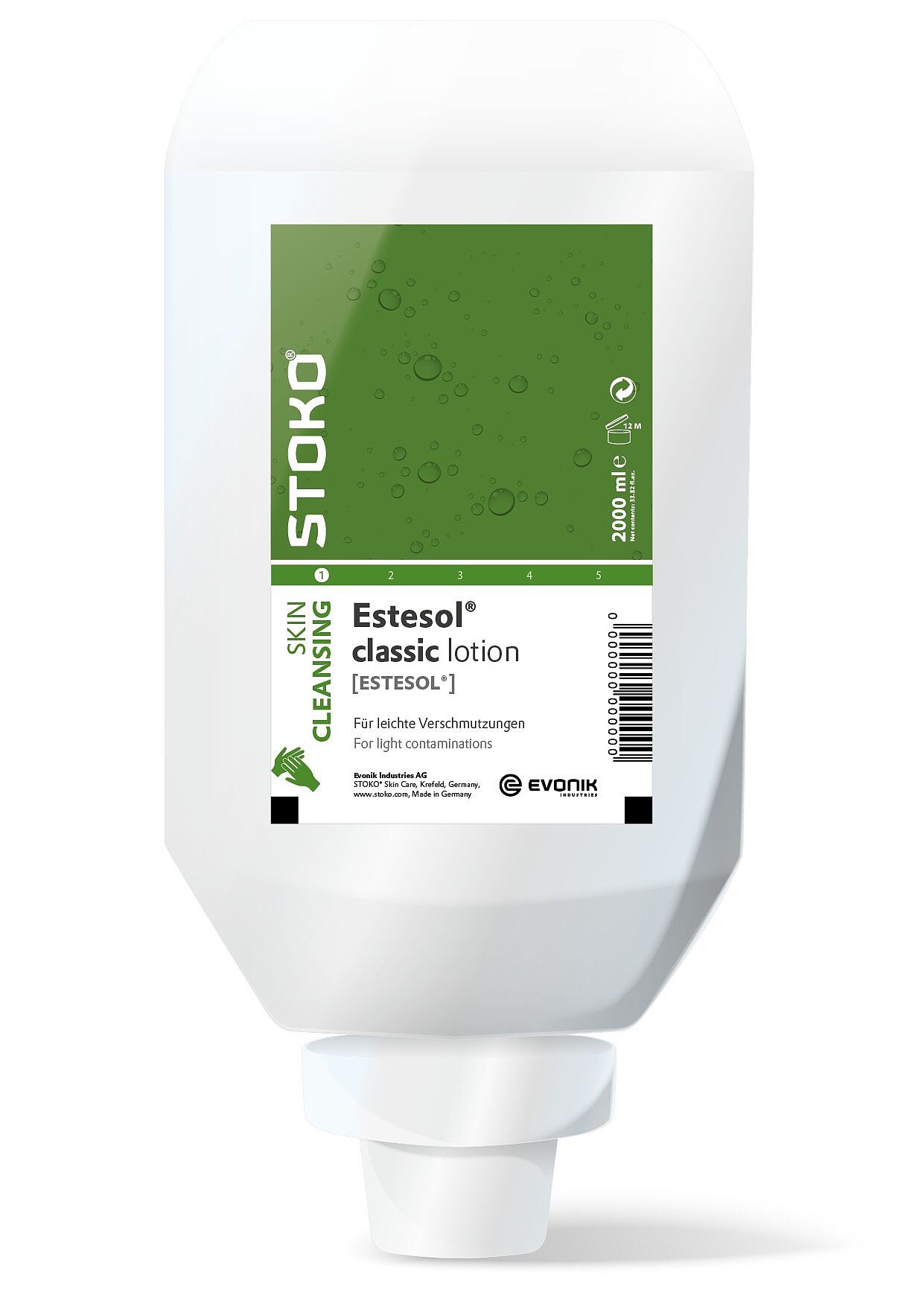 Stoko Haut- und Handreiniger Estesol® classic, 2000 ml 