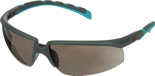 3M™ Schutzbrille Solus™ 2000, PC, grau, AS/AF, grau/türkis 