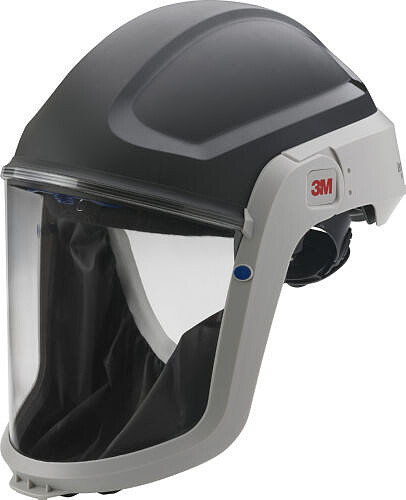 3M™ Schutzhelm M-306 mit Komfort Gesichtsabdichtung, PC-Visier, klar 
