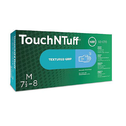 Chemikalienschutzhandschuh TouchNTuff® 92-670, Gr. 6,5-7 