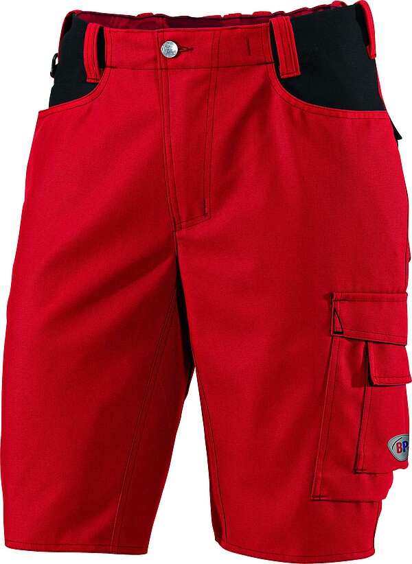 BP® Shorts 1792 555, rot/​schwarz, Gr. 46n