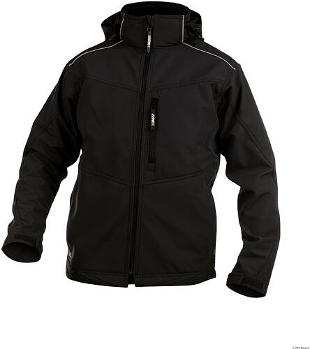 DASSY® Softshelljacke Tavira, schwarz, Gr. XS 