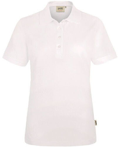 Damen-Poloshirt Mikralinar® 216, weiß, Gr. M 