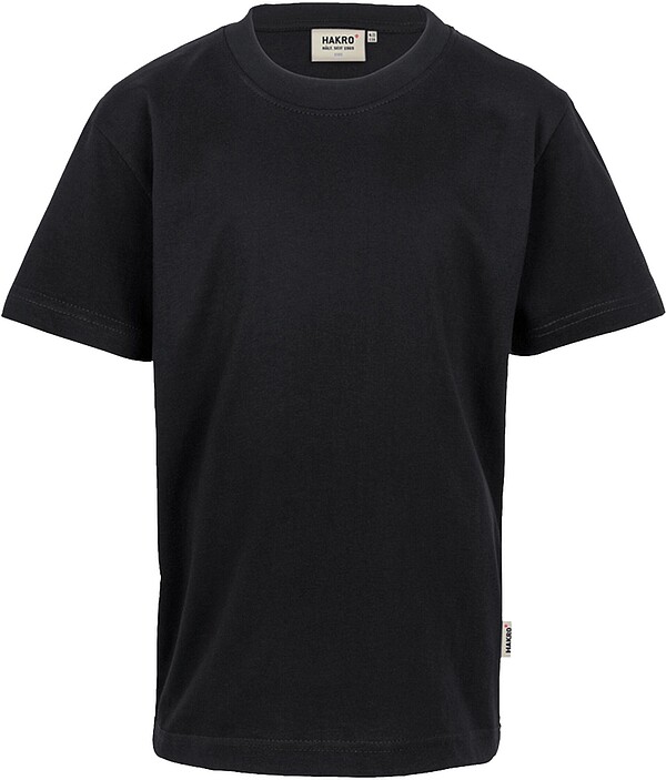 Kinder T-Shirt Classic 210, schwarz, Gr. 128 