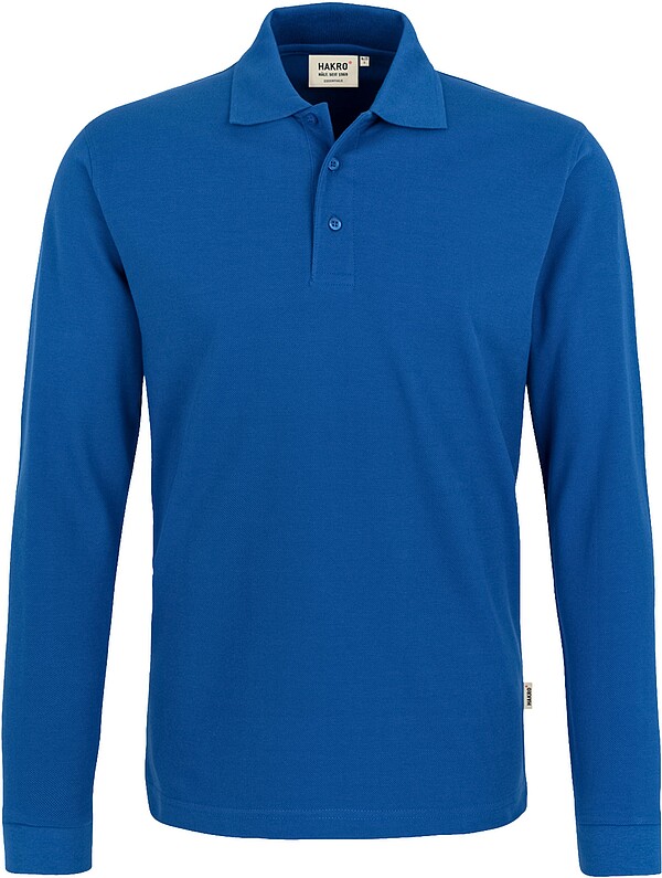 Longsleeve-Poloshirt Classic 820, royal, Gr. XS 