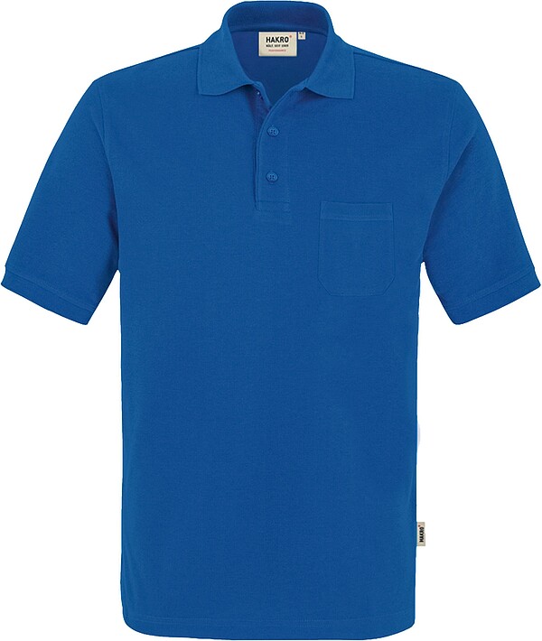 Pocket-Poloshirt Mikralinar® 812, royalblau, Gr. M 