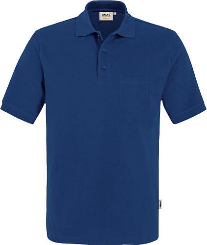 Pocket-Poloshirt Mikralinar® 812, ultramarinblau, Gr. L 