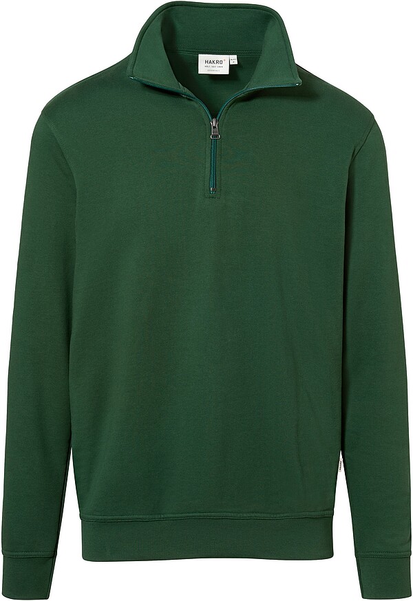 Zip-Sweatshirt Premium 451, tanne, Gr. 3XL 