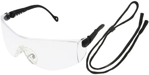 Schutzbrille OP-​TEMA™, PC, klar, HC, schwarz