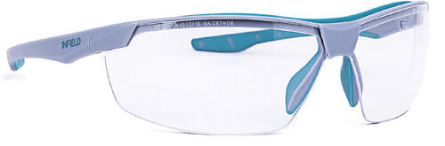 Schutzbrille FLEXOR PLUS, PC, klar, AF, AS, grau/​orange