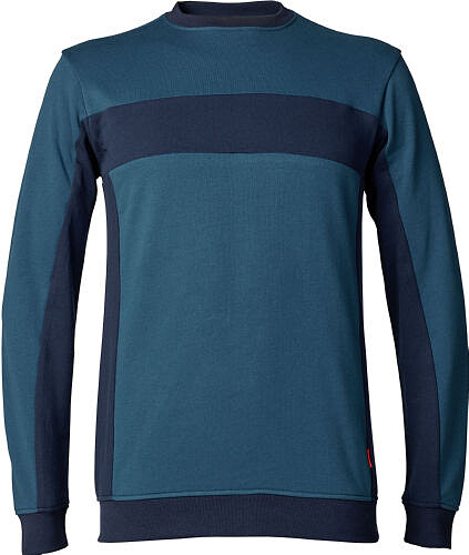 Evolve Sweatshirt 130181, stahlblau/dunkelblau, Gr. 2XL 