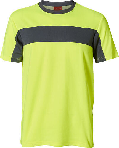 Evolve T-Shirt 130183, wanrgelb/grau, Gr. 4XL 