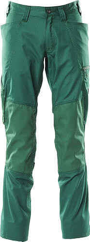 MASCOT® ACCELERATE Hose mit Knietaschen 18379-230, 82 cm, grün, Gr. C60 