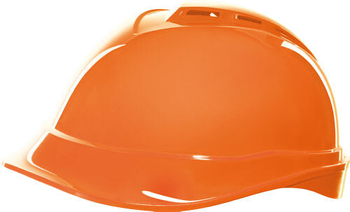Schutzhelm V-Gard 200 Fas-Trac® III PVC, belüftet, orange 