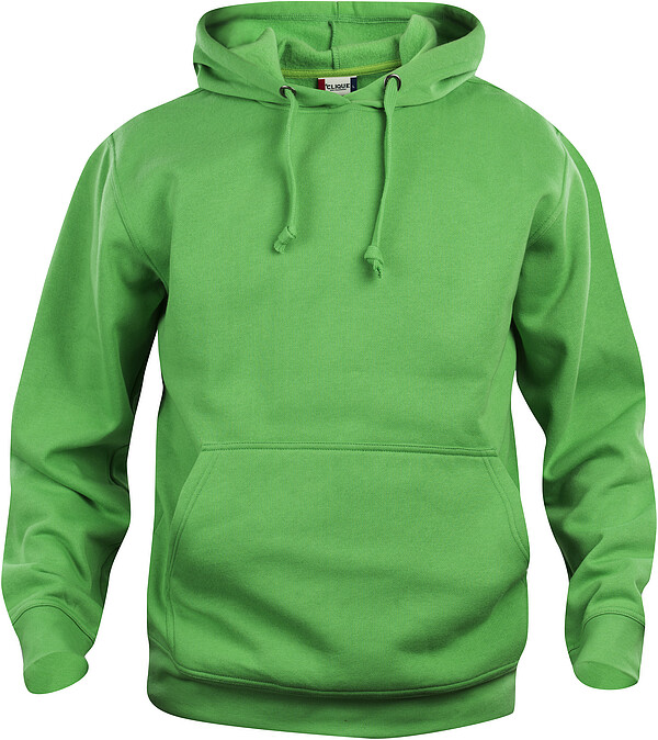 Kapuzen-Sweatshirt Basic Hoody, apflelgrün, Gr. M 