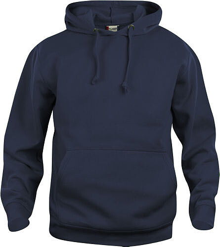 Kapuzen-Sweatshirt Basic Hoody, dunkelblau, Gr. 3XL 