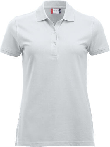 Polo-​Shirt Classic Marion S/​S, weiß, Gr. 2XL 