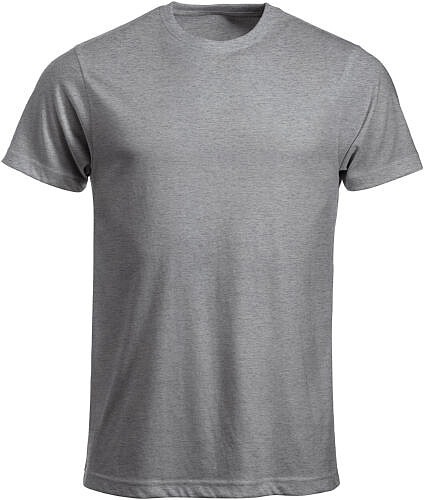 T-Shirt New Classic-T, grau meliert, Gr. M 