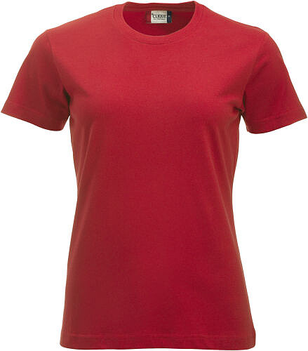 T-Shirt New Classic-T Ladies, rot, Gr. XL 