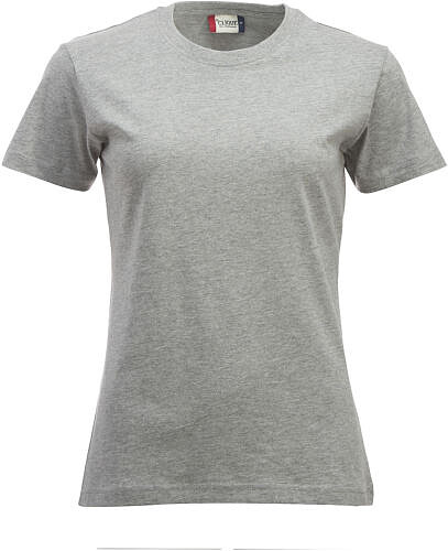 T-Shirt New Classic-T Ladies, silber, Gr. M 