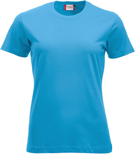 T-​Shirt New Classic-​T Ladies, türkis, Gr. S 