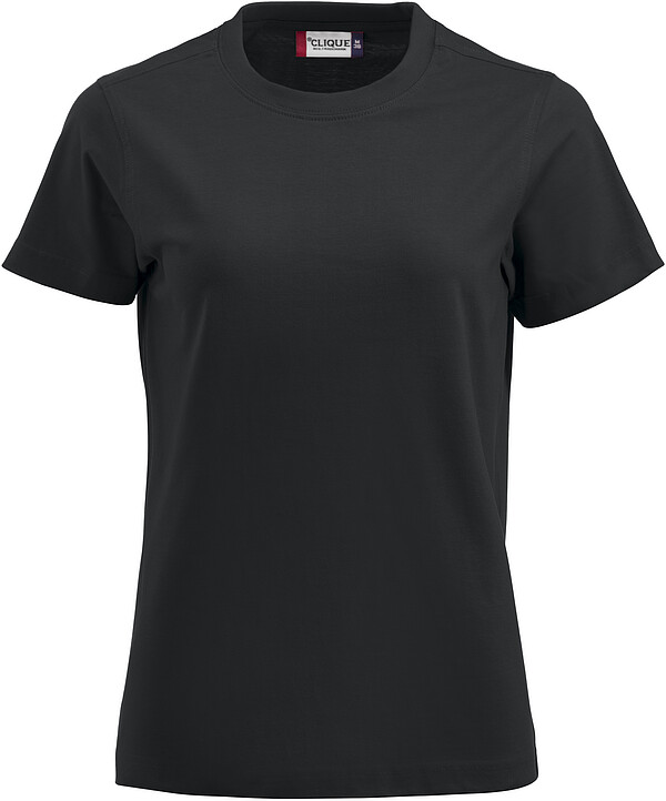 T-Shirt Premium-T Ladies, schwarz, Gr. S 