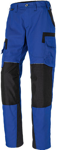 KÜBLER INNOVATIQ Damenhose 2530, kornblumenblau/schwarz, Gr. 34 