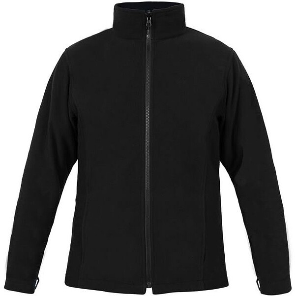 Men’s Fleece-Jacket C, black, Gr. S 