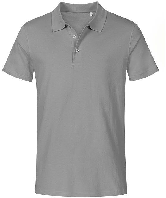 Men's Jersey Polo-Shirt, new light grey, Gr. 3XL 