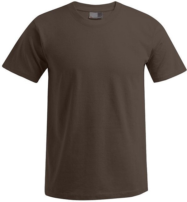 Men’s Premium-T-Shirt, brown, Gr. 5XL 
