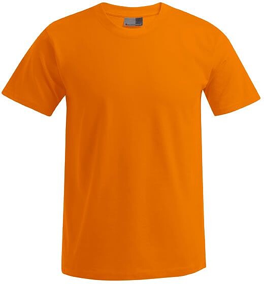 Men’s Premium-T-Shirt, orange, Gr. L 