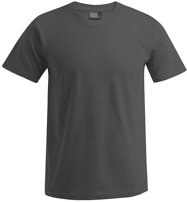 Men’s Premium-T-Shirt, steel gray, Gr. 4XL 