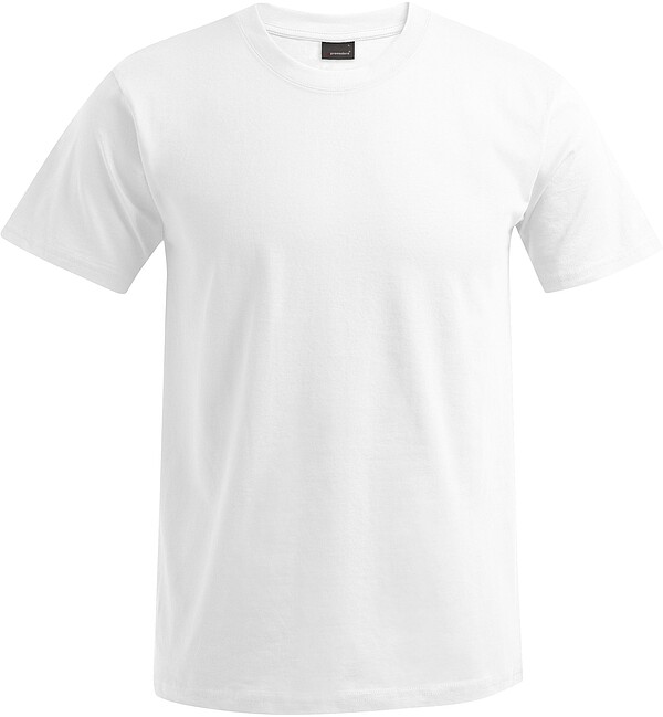 Men’s Premium-T-Shirt, white, Gr. 5XL 