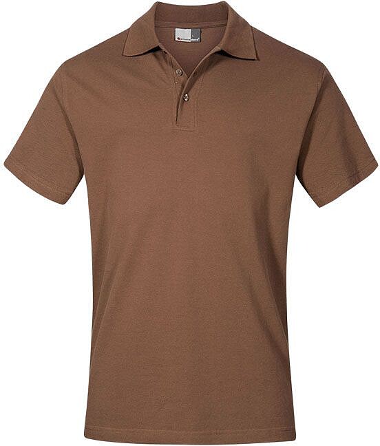 Men’s Superior Polo-Shirt, brown, Gr. L 