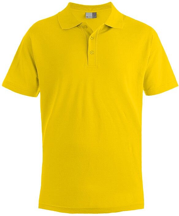 Men’s Superior Polo-Shirt, gold, Gr. S 