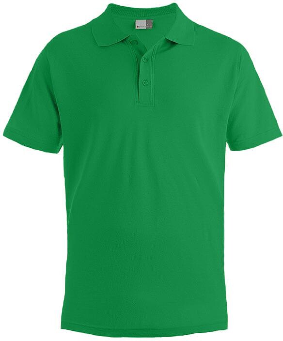 Men’s Superior Polo-Shirt, kelly green, Gr. L 