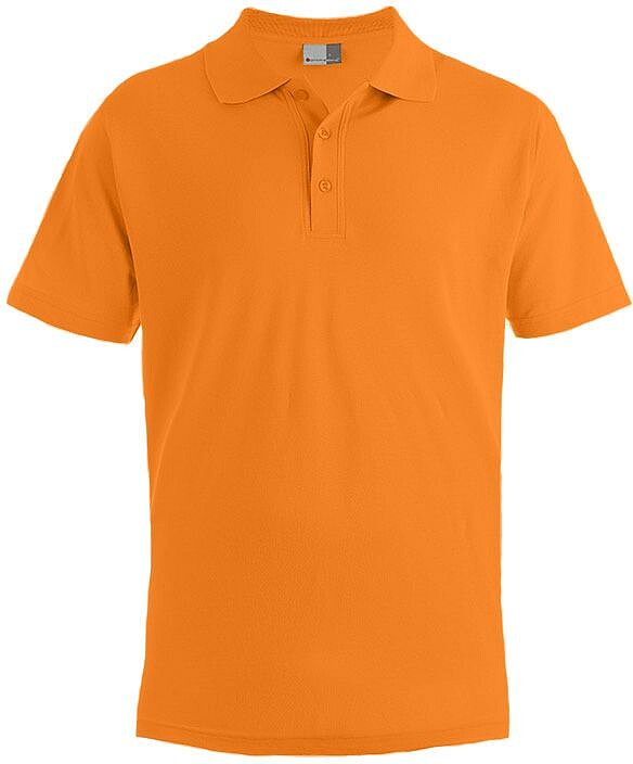 Men’s Superior Polo-Shirt, orange, Gr. S 