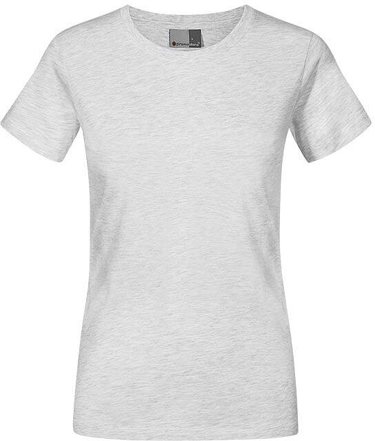 Women’s Premium-T-Shirt, ash, Gr. 2XL 