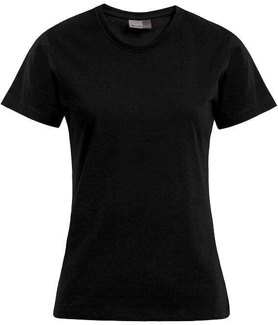 Women’s Premium-T-Shirt, black, Gr. 3XL 