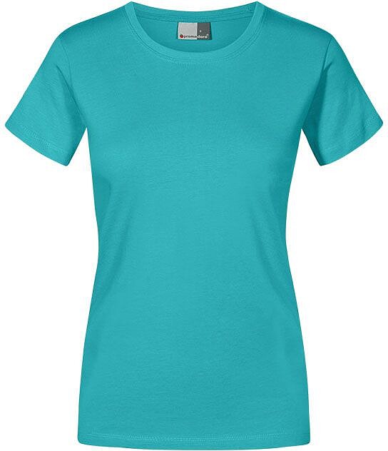 Women’s Premium-T-Shirt, jade, Gr. L 