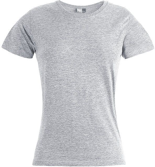 Women’s Premium-T-Shirt, sports grey, Gr. 2XL 