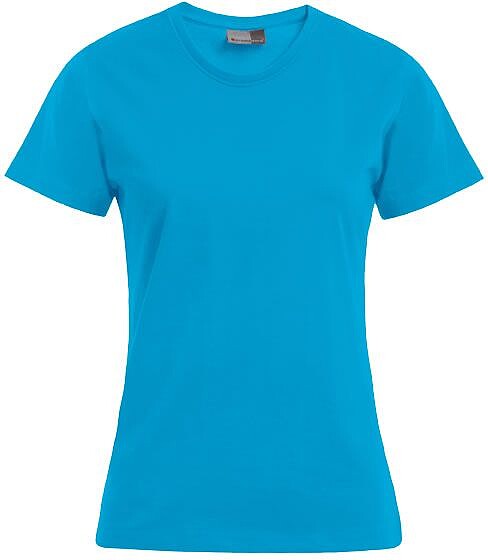 Women’s Premium-T-Shirt, turquoise, Gr. M 