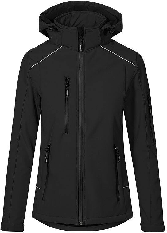 Women's Softshell-Jacket, black, Gr. L 