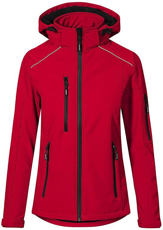 Women's Softshell-Jacket, fire red, Gr. XL 