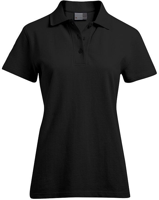 Women’s Superior Polo-Shirt, black, Gr. 2XL 