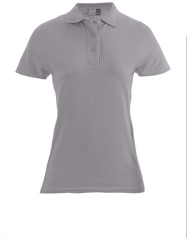Women’s Superior Polo-Shirt, new light grey, Gr. XL 