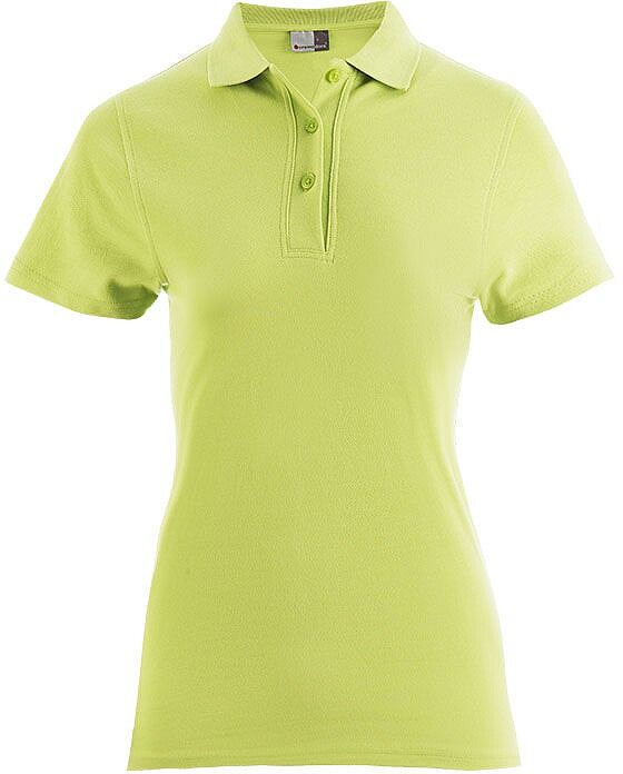 Women’s Superior Polo-Shirt, wild lime, Gr. S 