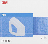 3M™ Filterdeckel 501 für Partikel-Einlegefilter 